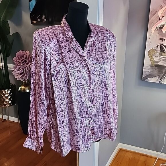 Vintage Tess blouse sz 8 - Picture 3 of 5